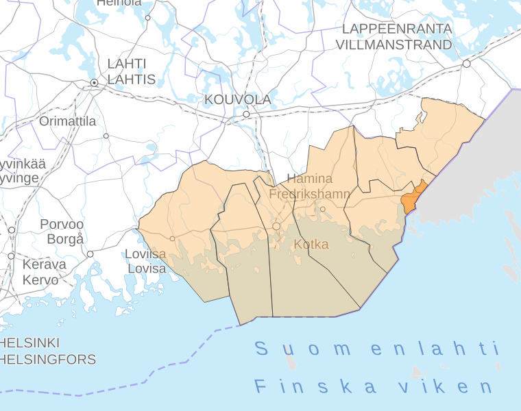 afrikkalaisen sikaruton tartuntavyöhyke